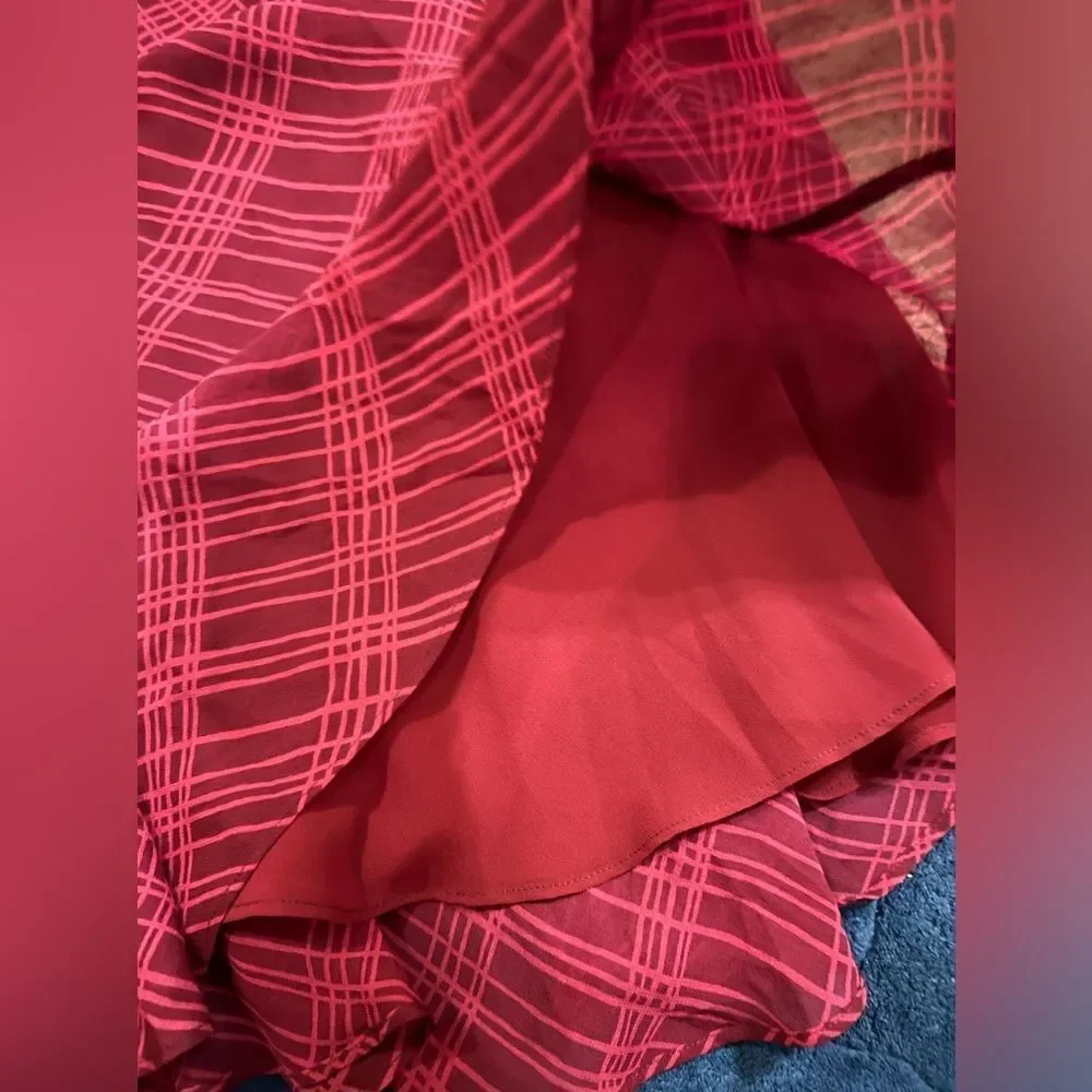 Brooks brothers silk skirt 4 - Picture 2 of 6